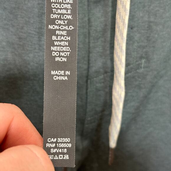 VUORI Ponto Performance Pants Lake Heather Blue Sz M {HH43} - Picture 7 of 7